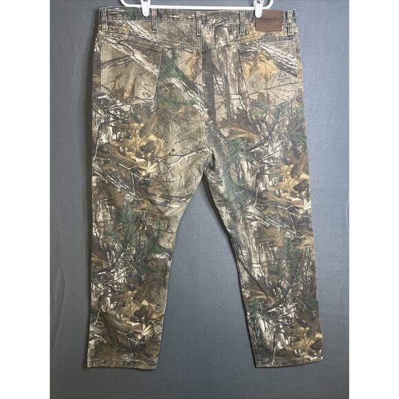 Wrangler Pro Gear Realtree Camo Insulated Pants Mens Hunting Jeans 44x30 PG001AX - Picture 6 of 9